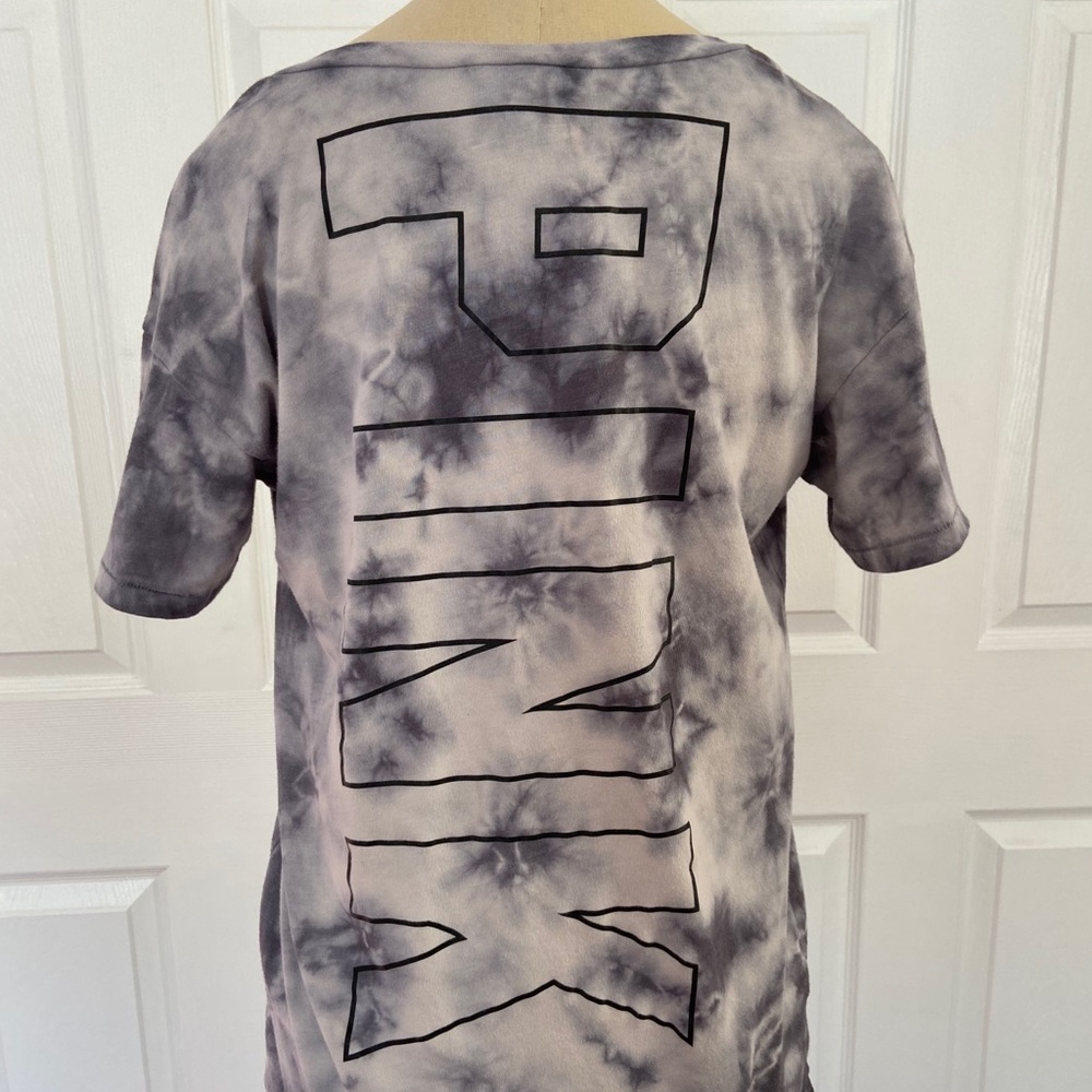 Tye Dye PINK V-Neck